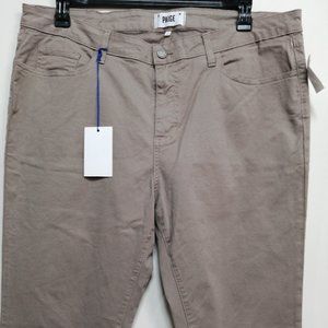 BNWT Paige Men's Pants Artillery Size 38W x 47L